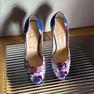 Christian Louboutin Multicolor Knot Heels